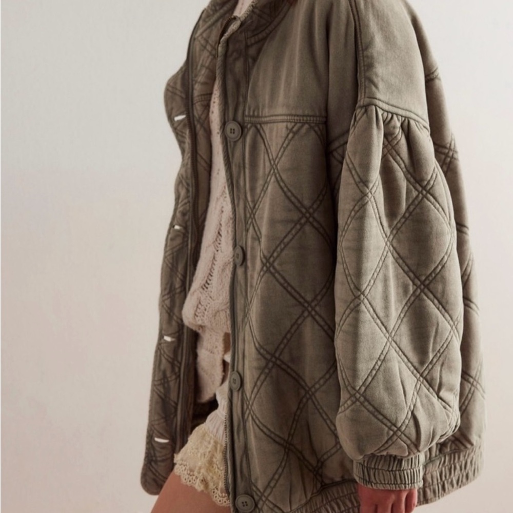 Free People Juno Jacket Laurel Oak - Picture 2 of 7